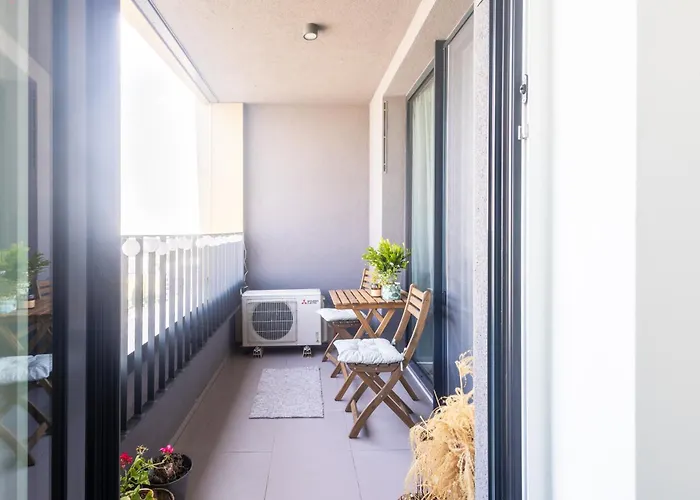 Downtown 2 18th Floor With Free Parking Bratislava